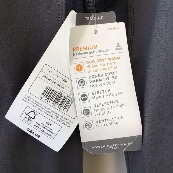 NWT Champion Power Core Warm fitted Small - Picture 5 of 6